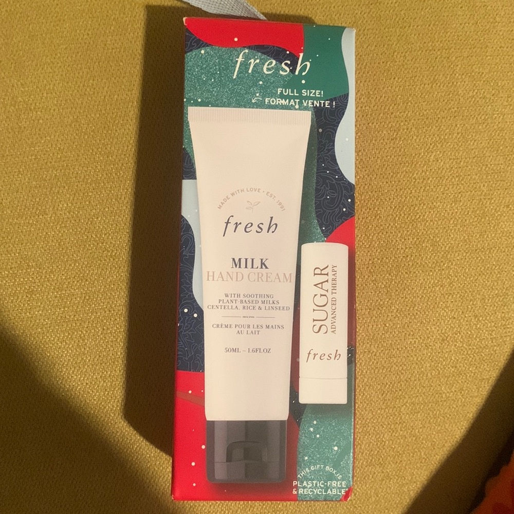 fresh - Milk Hand Cream and Sugar Advanced Therapy Lip Treatment